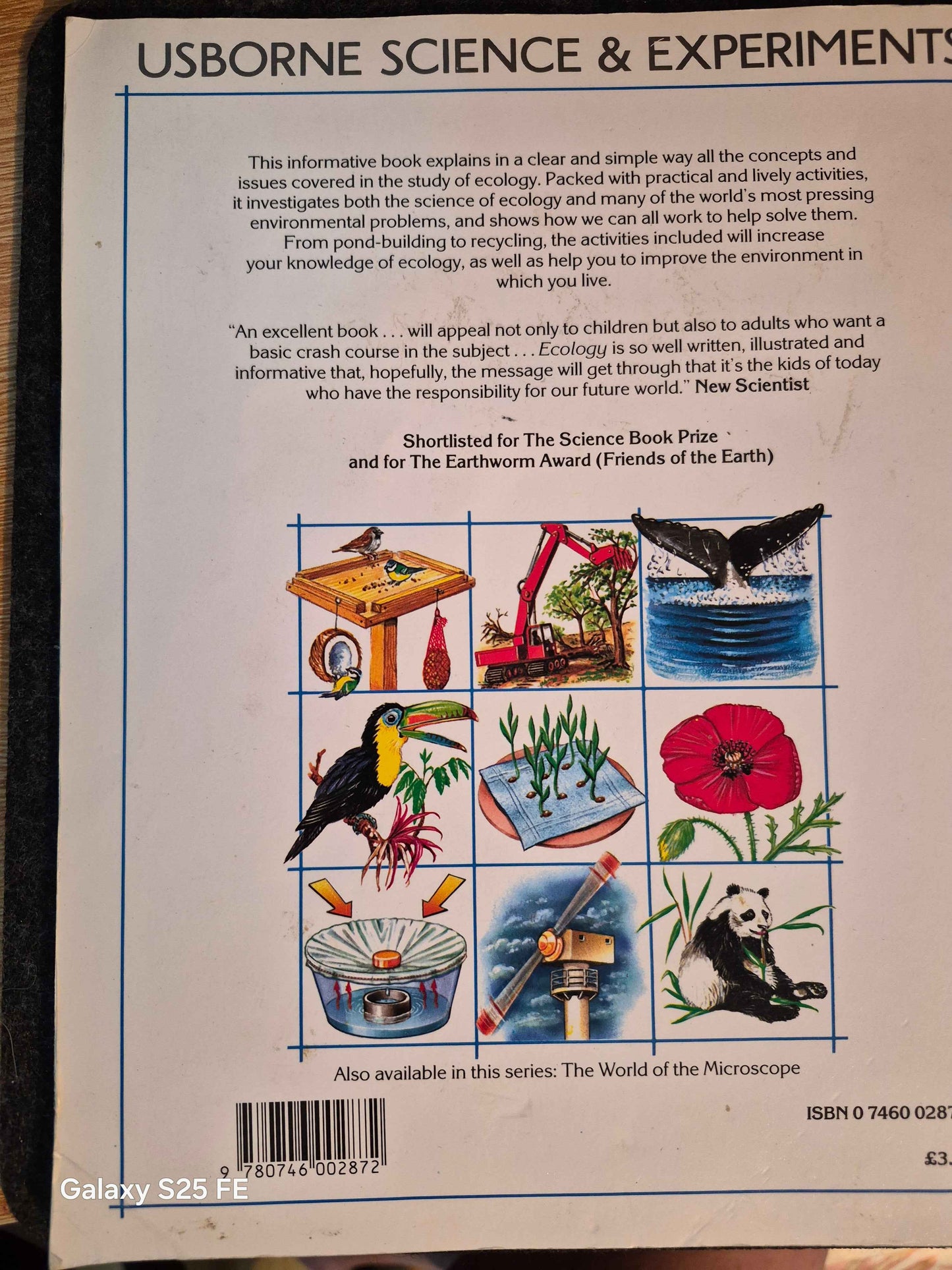 Ecology: A Practical Introduction with Projects & Activities — Usborne Science & Experiments