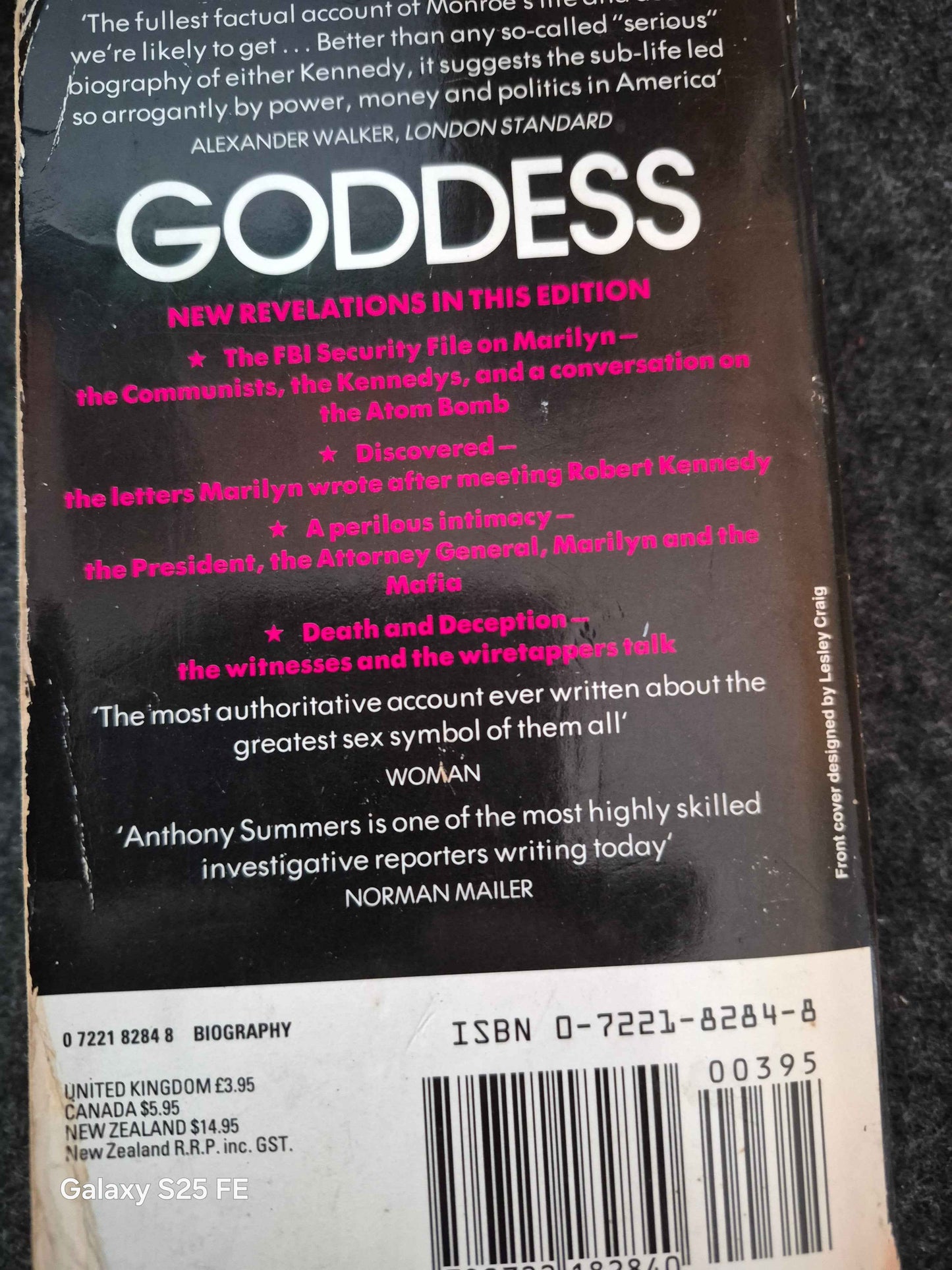 Goddess: The Secret Lives of Marilyn Monroe — Anthony Summers