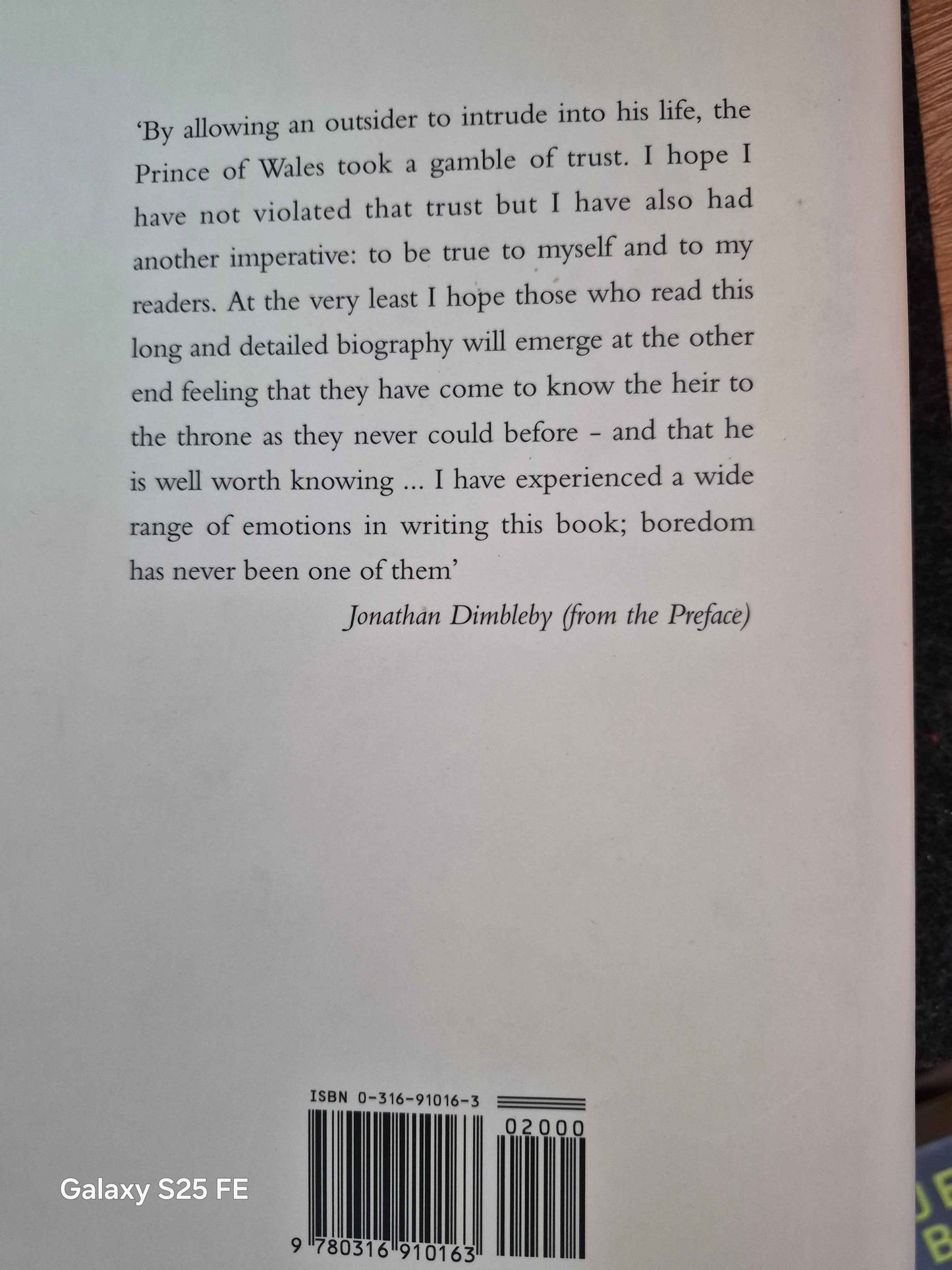 The Prince of Wales: A Biography — Jonathan Dimbleby