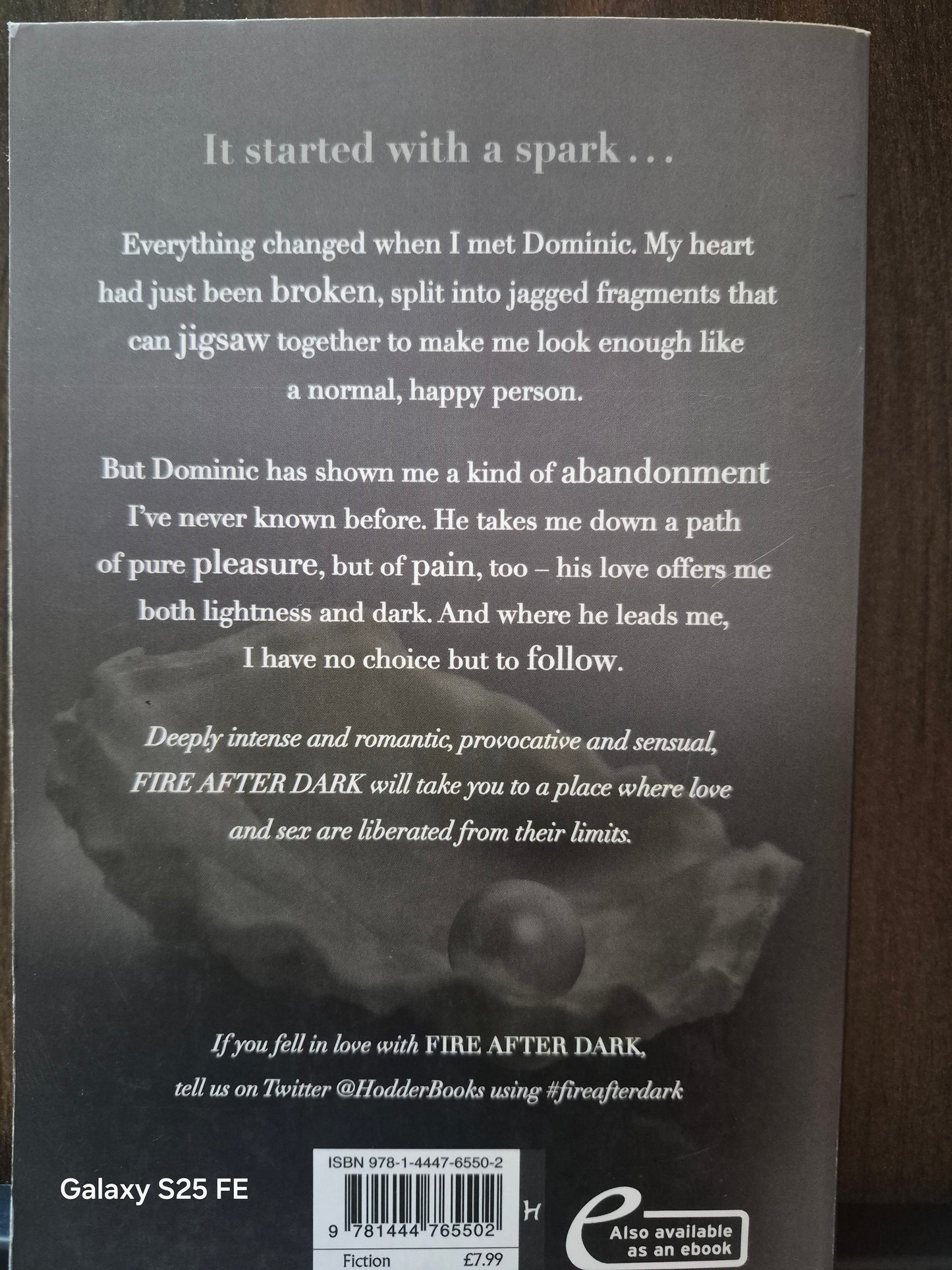 Fire after Dark by Sadie Matthews