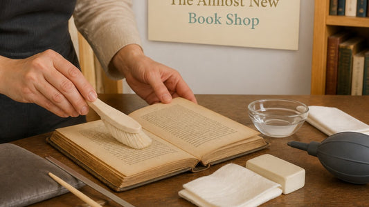How to Clean Old Book Pages Safely