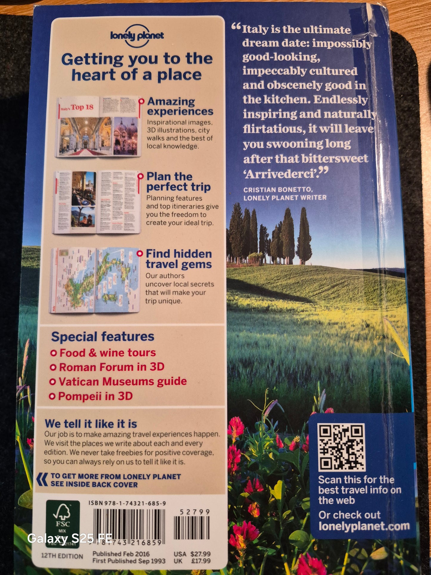Lonely planet Italy