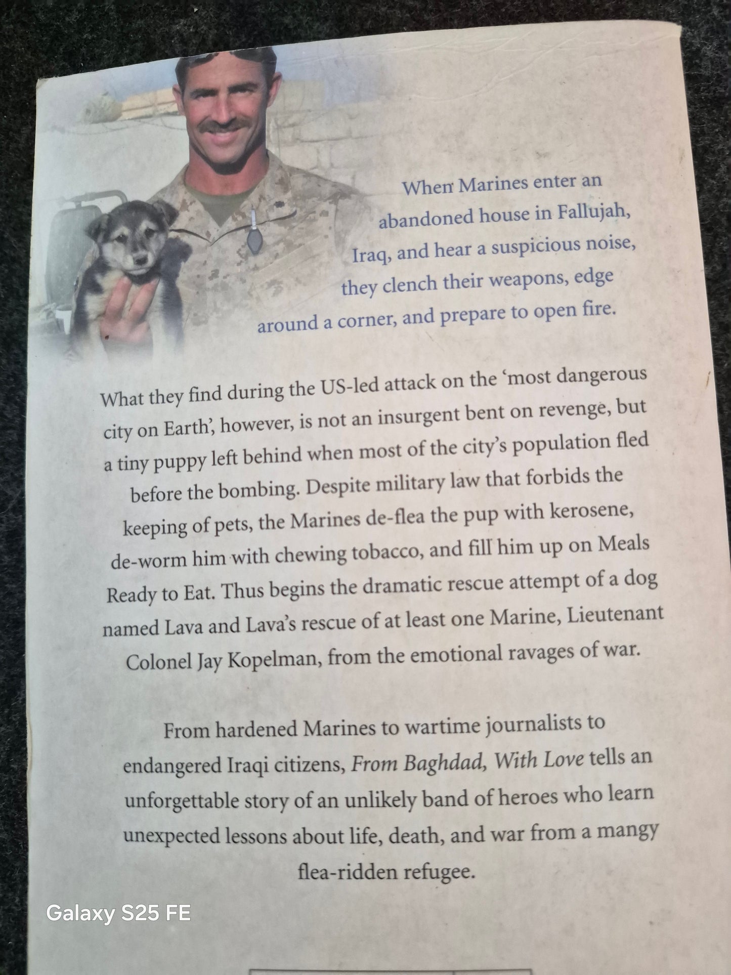 From Baghdad with love