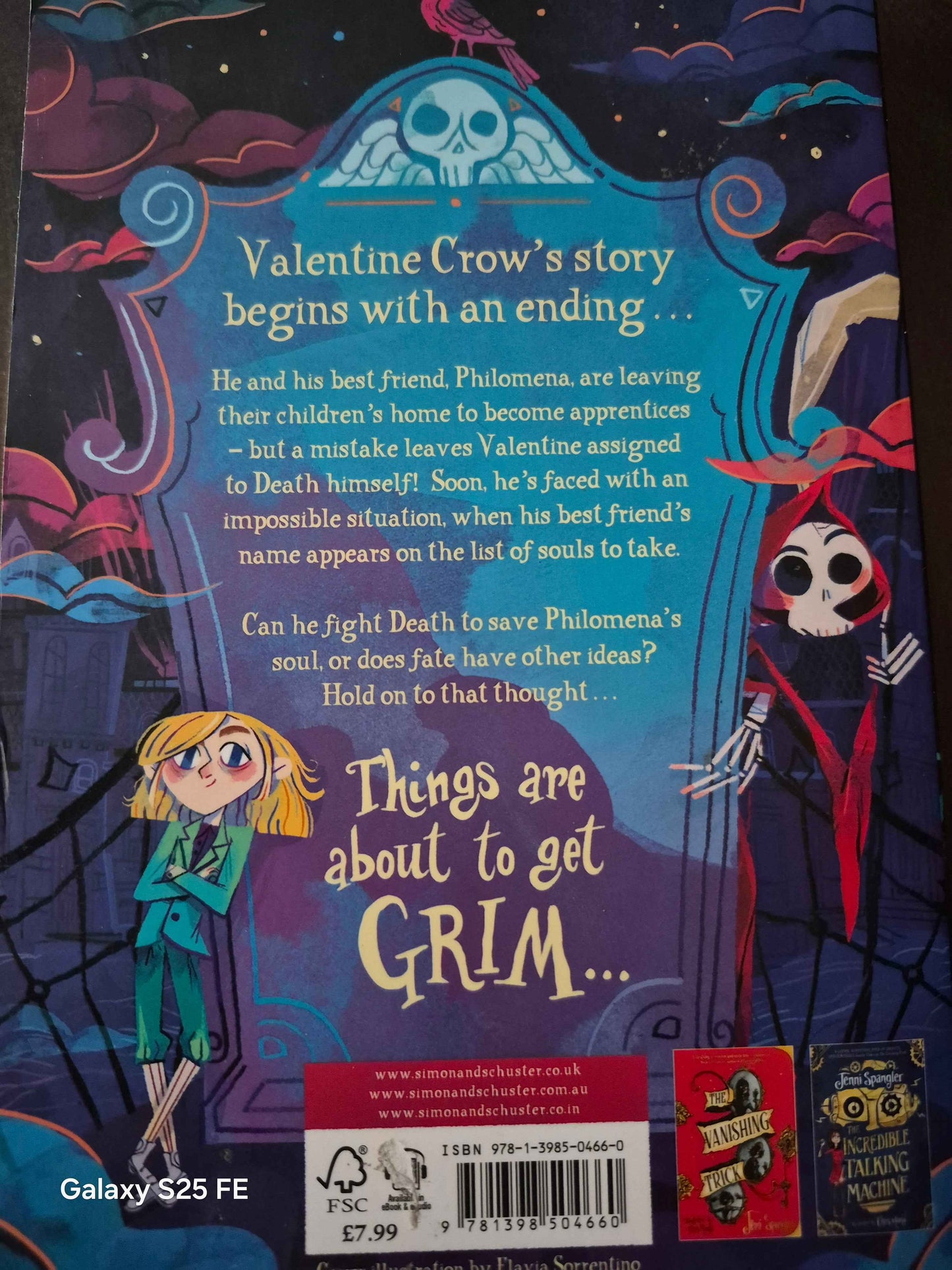 Valentine crow and Mr Death