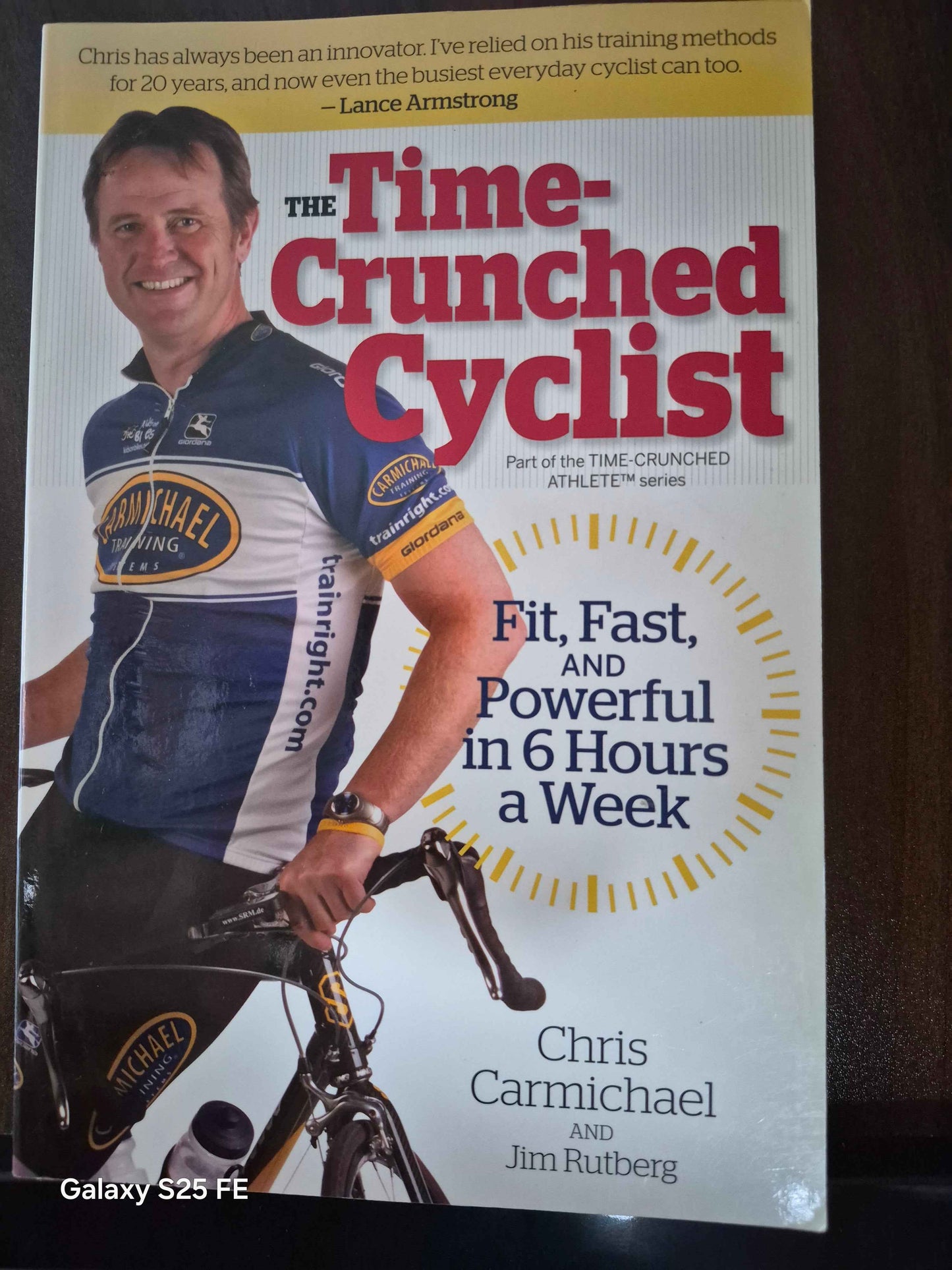 The time crunched Cyclist