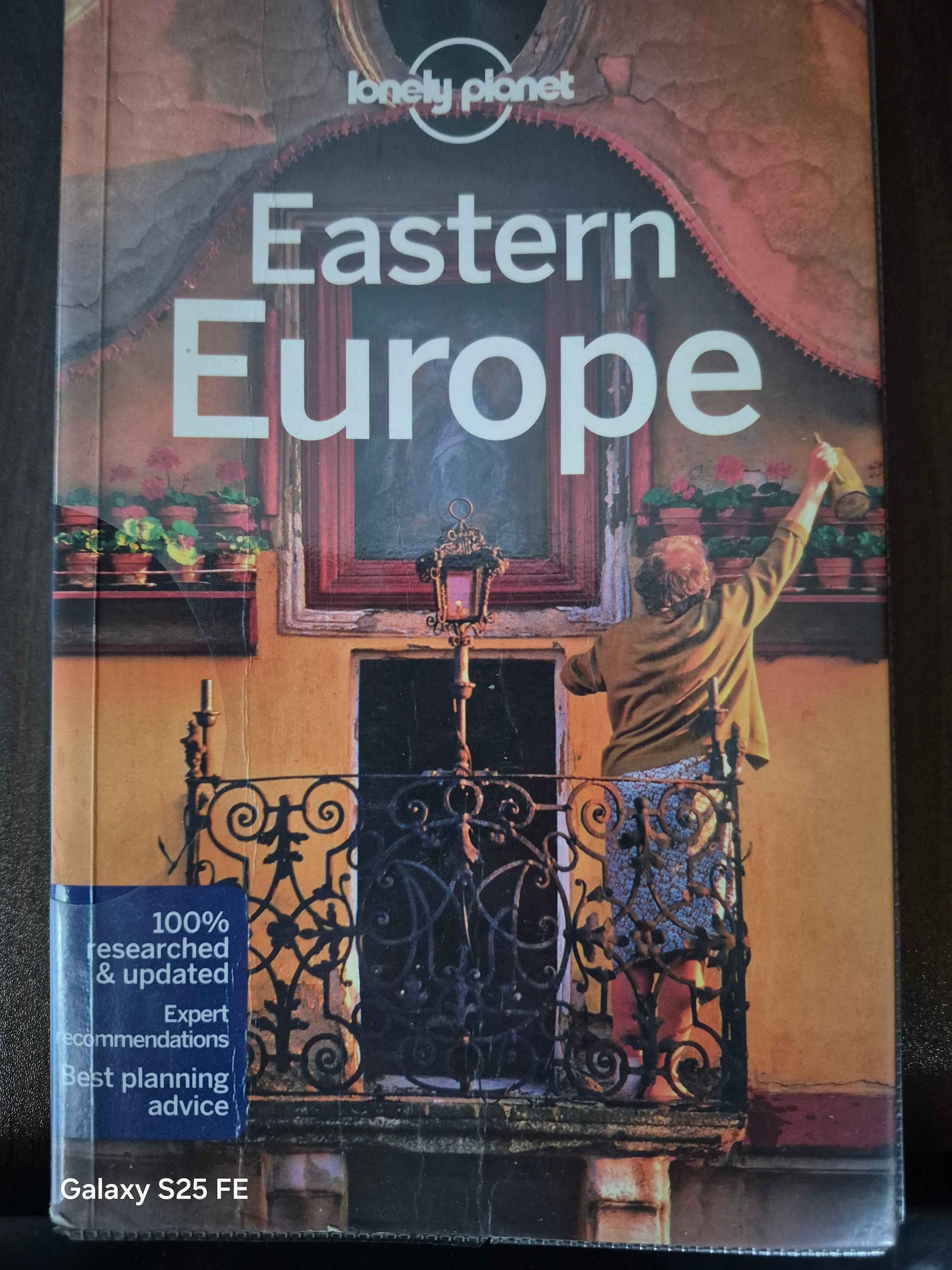 Lonely Planet travel guide of Eastern Europe