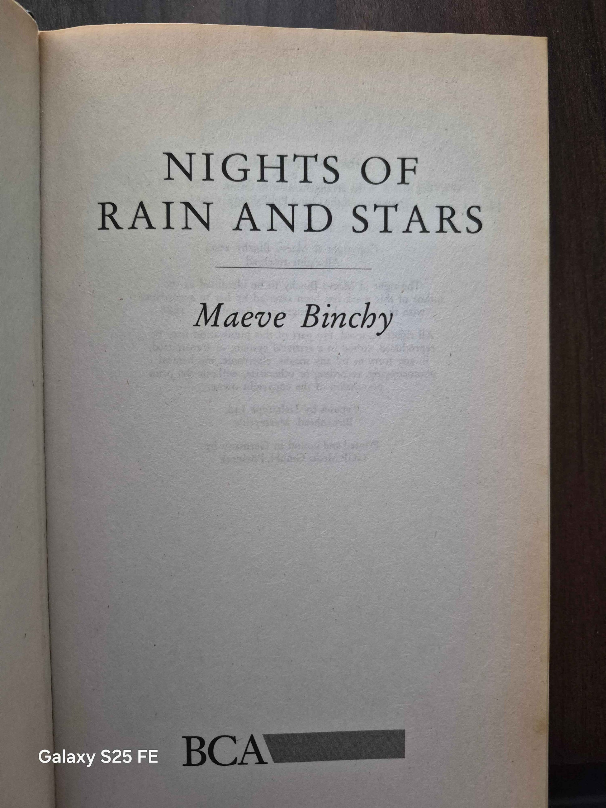 Nights of Rain & Stars