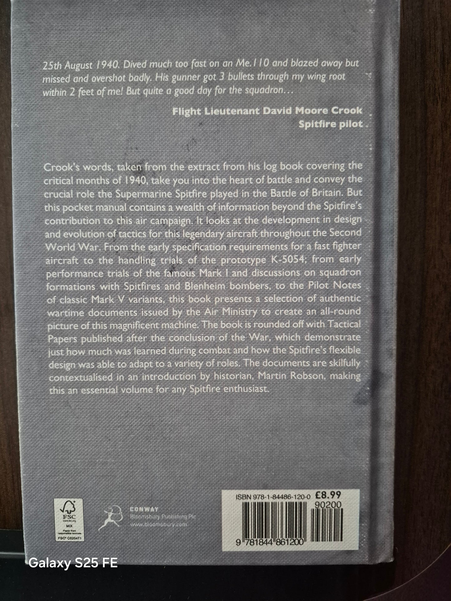 The Spitfire pocket manual
