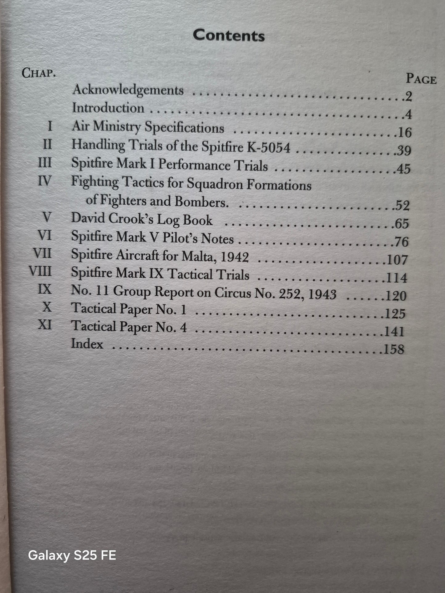 The Spitfire pocket manual