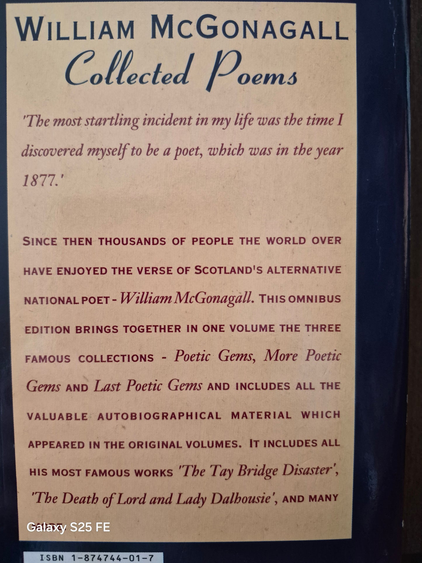 Collected Poems by William McGonagall