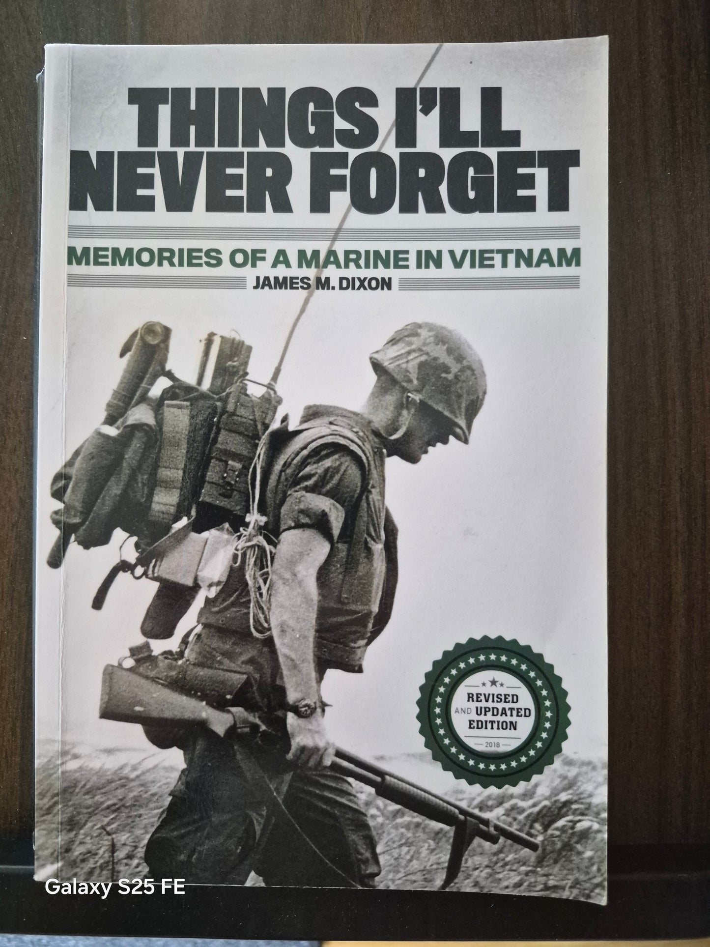 Things I'll Never Forget – James M. Dixon