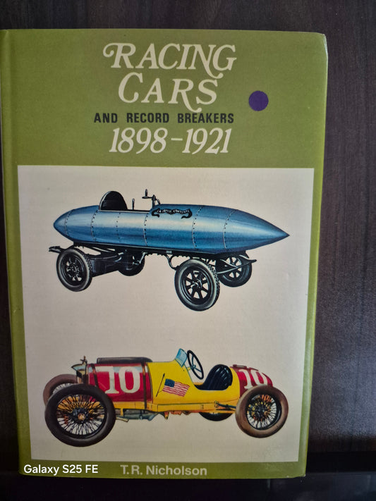 Racing Cars 1898-1921- T.R.Nicholson
