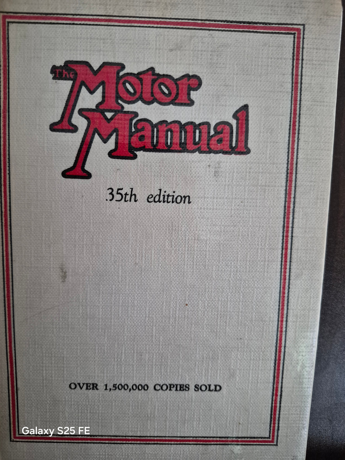 Motor Manual 35th Edition