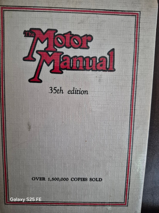 Motor Manual 35th Edition