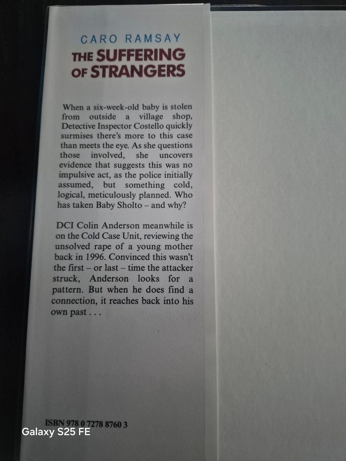 The Suffering of Strangers - Caro Ramsay
