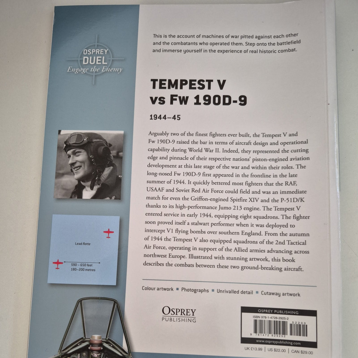 Tempest V vs Fw 190D-9 : 1944-45 by Robert Forsyth (2019, Trade Paperback)1