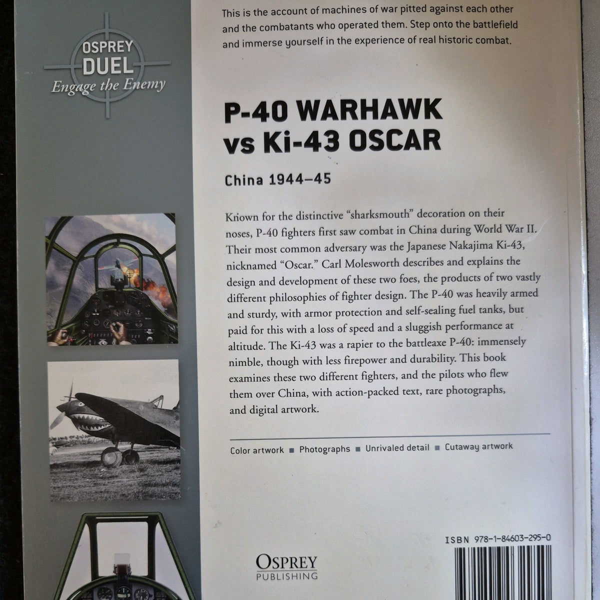 P-40 Warhawk vs Ki-43 Oscar : China 1944-45 by Carl Molesworth (2008, Trade...1